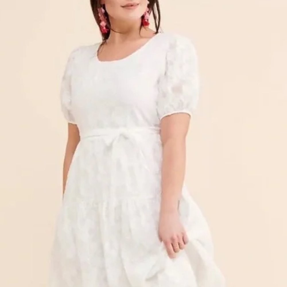 Anthropologie Moon River The Swan Dress